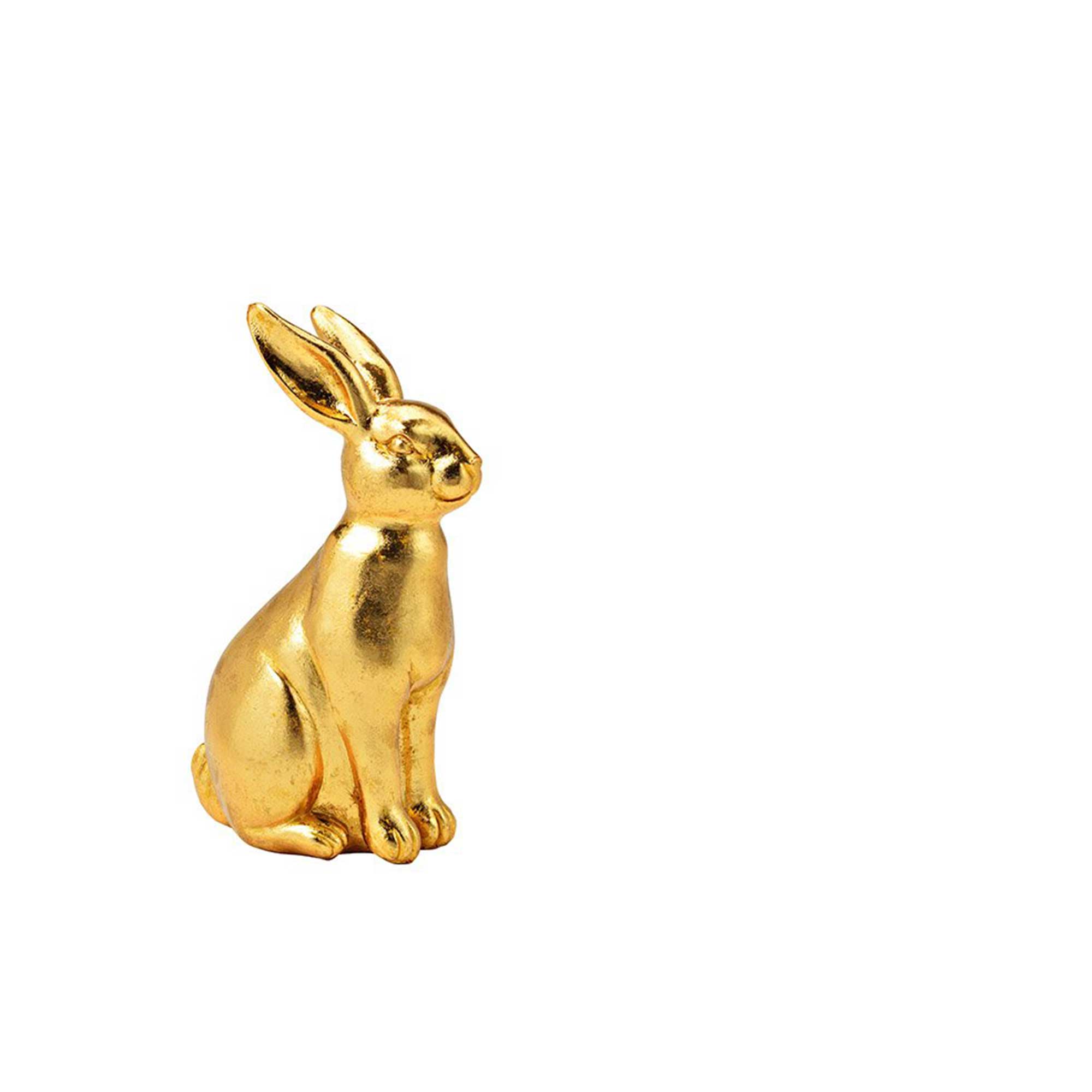 Gold-Bunny S Deko Ostern 2023 Osterdeko goldener Osterhase Landhaus Stil Soulbirdee Onlineshop