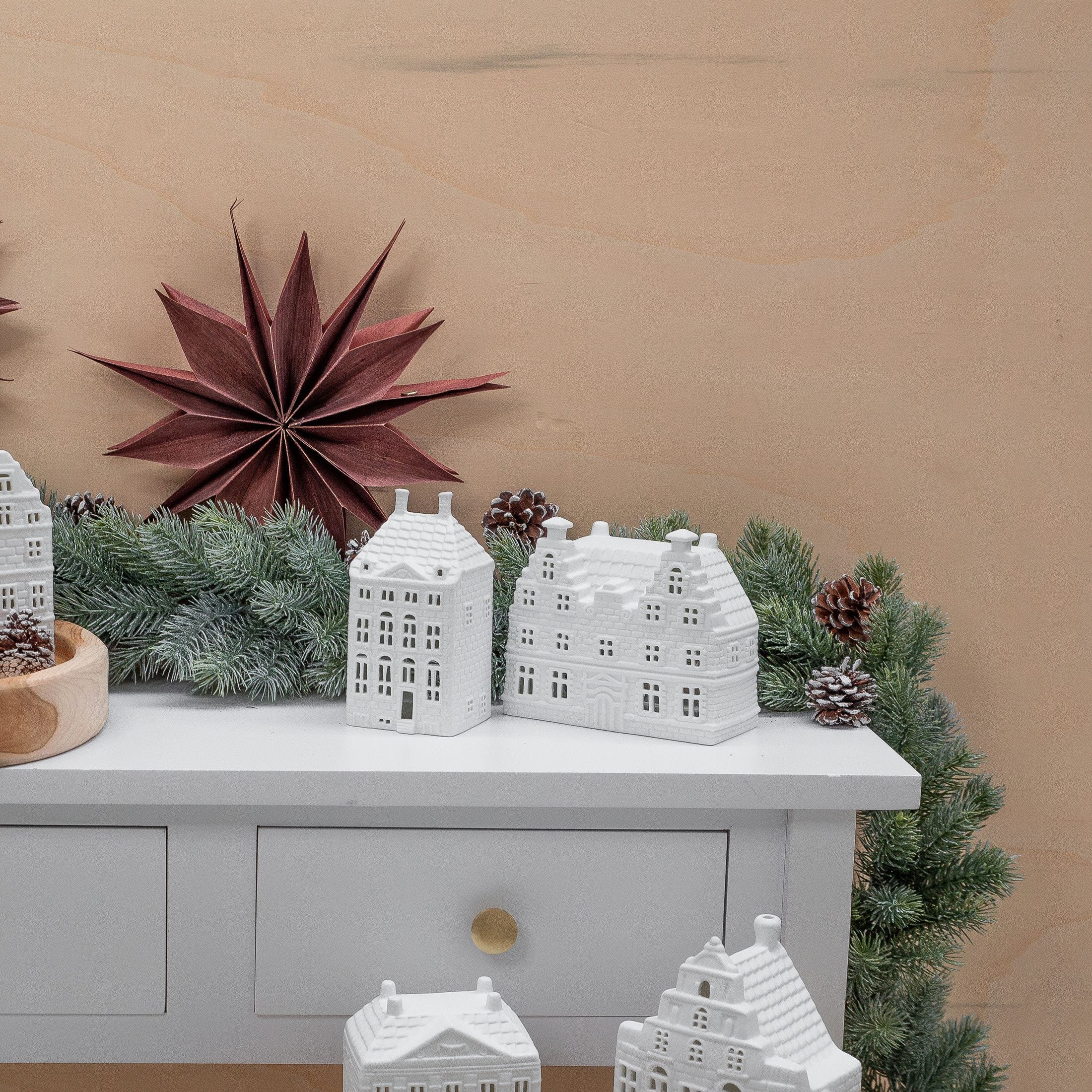 Grachtenhaus Teelicht-Haus ✓ Lichthäuser für Teelichter ✓ &Klevering Lichthaus online kaufen ✓ Soulbirdee Online Shop