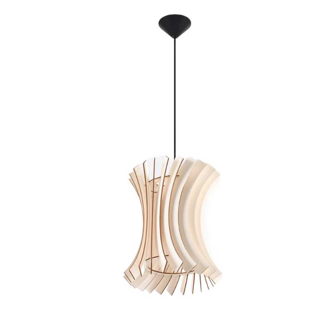 Hängeleuchte aus Holz geeignet als Esstischlampe ♥ Holzlampe für den Esstisch ✓ Esstischlampe kaufen ✅ Beleuchtung Esszimmer Lampe kaufen Lampenshop Soulbirdee