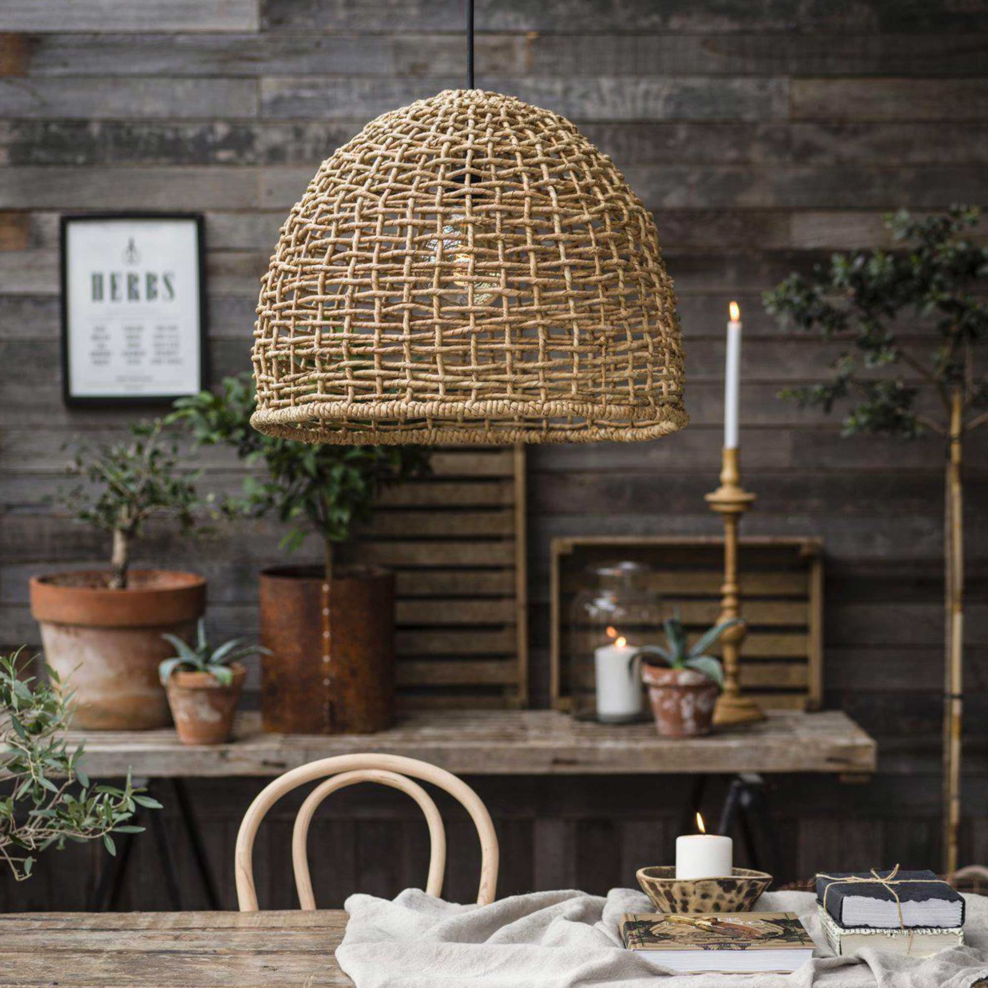 Hängelampe für den Esstisch Hängeleuchte geflochten Naturmaterial Lampe CEBU von PRHome Hängelampe kaufen Outdoor Lampe & Indoor Hängelampe für Esstisch | Hängelampe Wohnzimmer | Beleuchtung ♥ Lampe für draußen | Soulbirdee Lampenshop, Lampe kaufen
