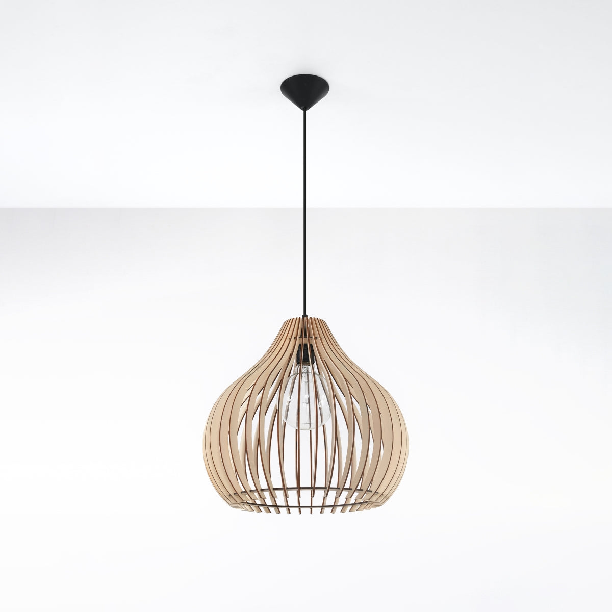 Holzlampe kaufen Lampe aus Holz Hängelampe aus Holz Esstischlampe hängend Wohnzimmer Lampe kaufen Beleuchtung Licht Pendelleuchte Küche Lampenshop Soulbirdee Onlineshop