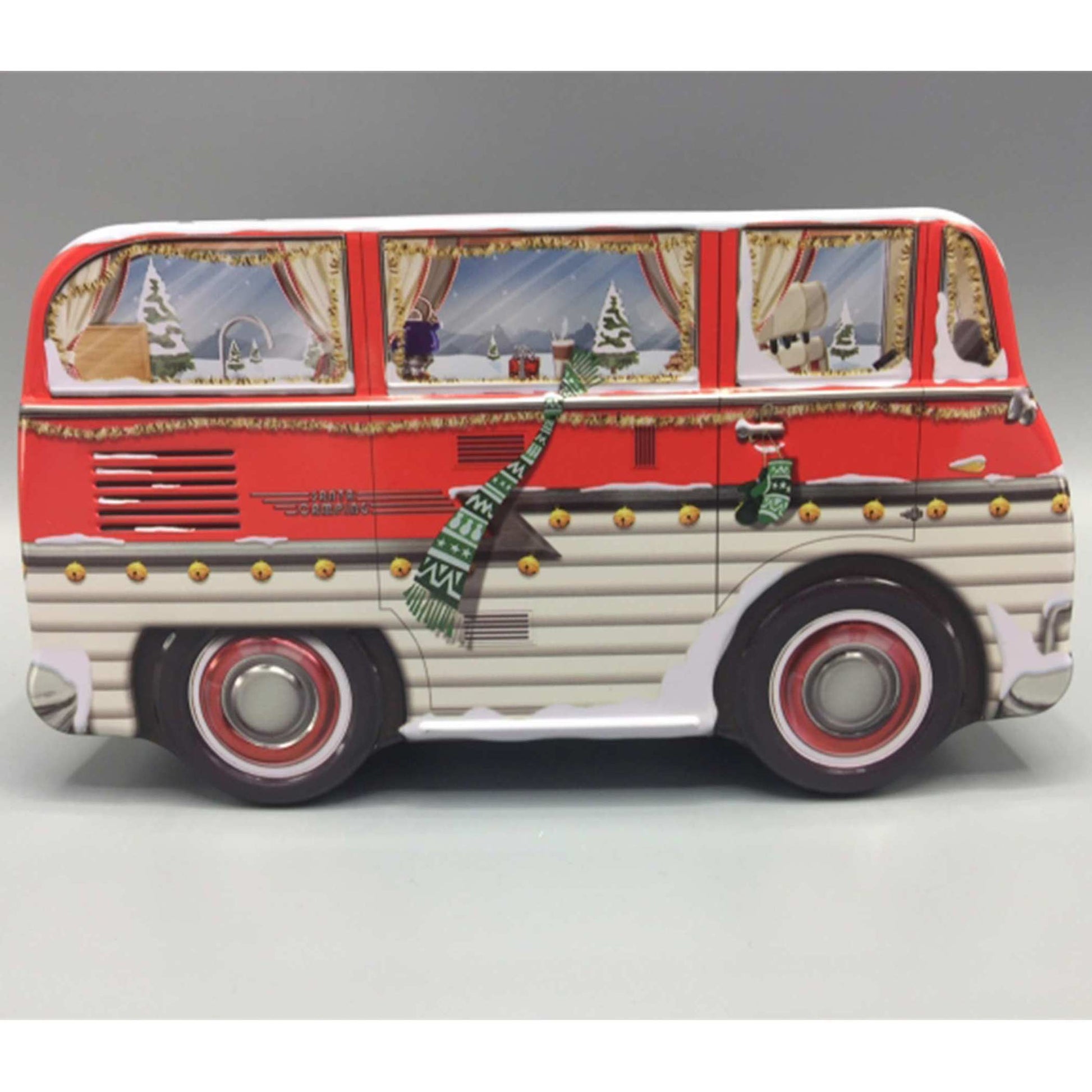 Keksdose Camper Dose Blech Hippie VW Bus viele Weihnachtsplätzchen, Kekse, Plätzchen und Geschenke Weihnachtsdeko kaufen Soulbirdee Weihnachtsshop Hippiebus