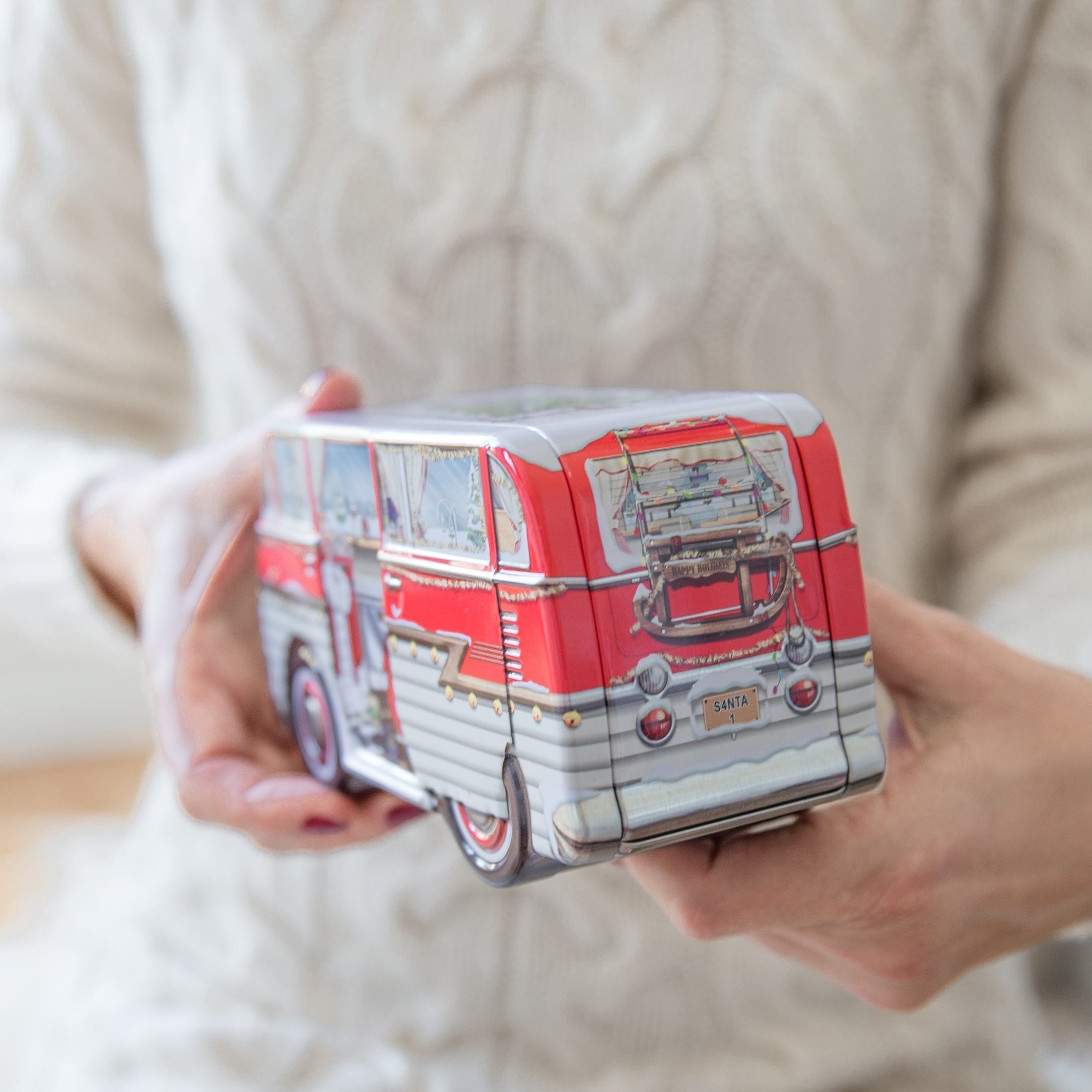 Keksdose Camper Geschenkidee Bulli Blechdose Plätzchen Kekse Weihnachtszeit ★ Weihnachtsgeschenk | Weihnachtsdeko Weihnachtsgeschenke Idee Soulbirdee Onlineshop
