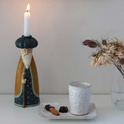 einzelfigur balthasar heiliger könig bungalow soulbirdee kerzenhalter