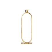 Kerzenhalter Ellipse MECAMET002TA ✓ Bungalow Deko aus Dänemark ✓ Hoher Kerzenständer Gold Metall Skandi ☆ Soulbirdee Onlineshop