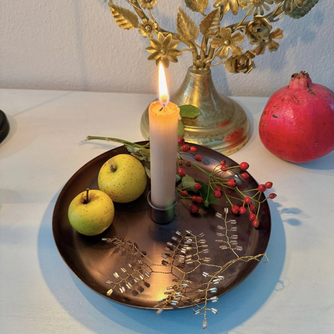 Kerzenteller Karma