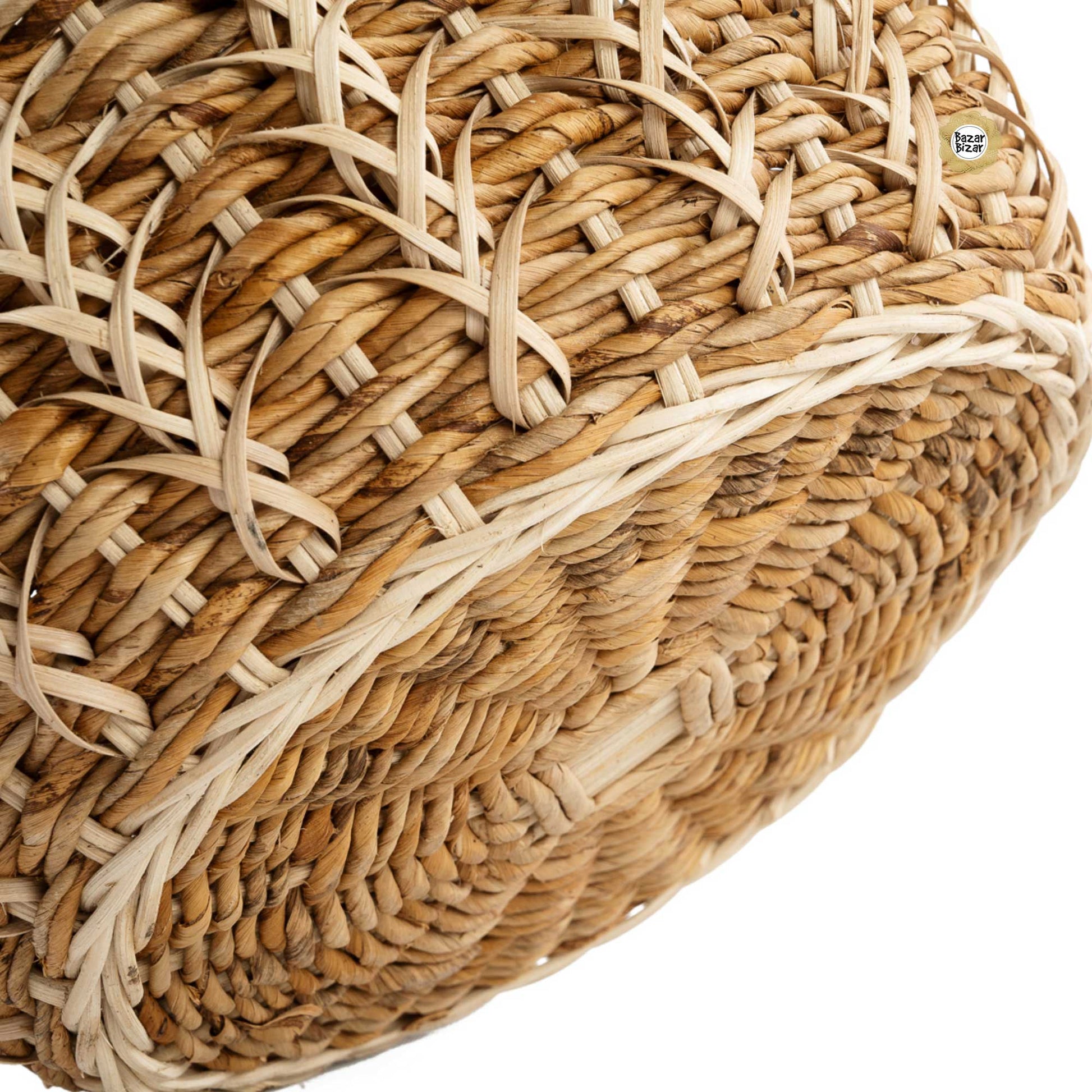 Korb Luziru Boden Bananenblatt nachhaltig geflochten Naturmaterial