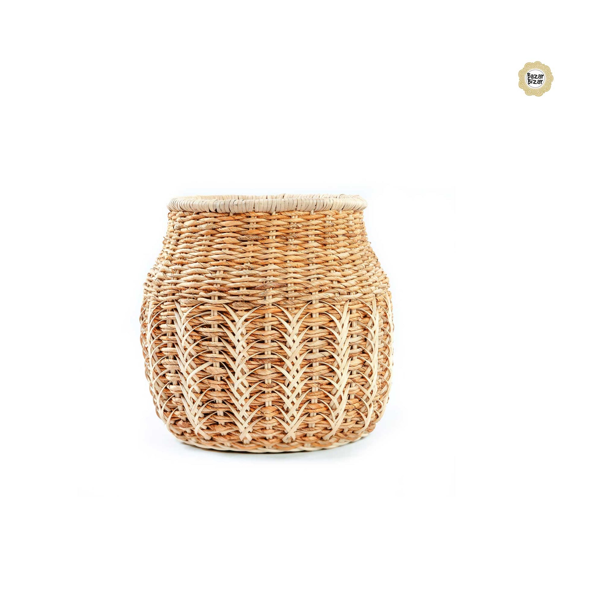 Korb geflochten Banabenblatt Bali Luziru Basket Bazar Bizar Soulbirdee onlineshop ibiza bali wohndeko aufbewahrung