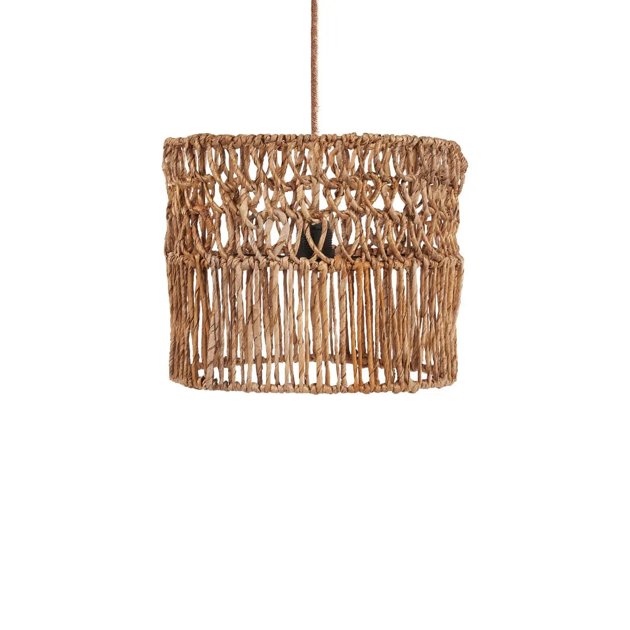 Lampenschirm für Pendelleuchte Takuhanki Handgefertigt Bananenblätter Boho-Design für gemütliche Beleuchtung Zuhause Soulbirdee Onlineshop