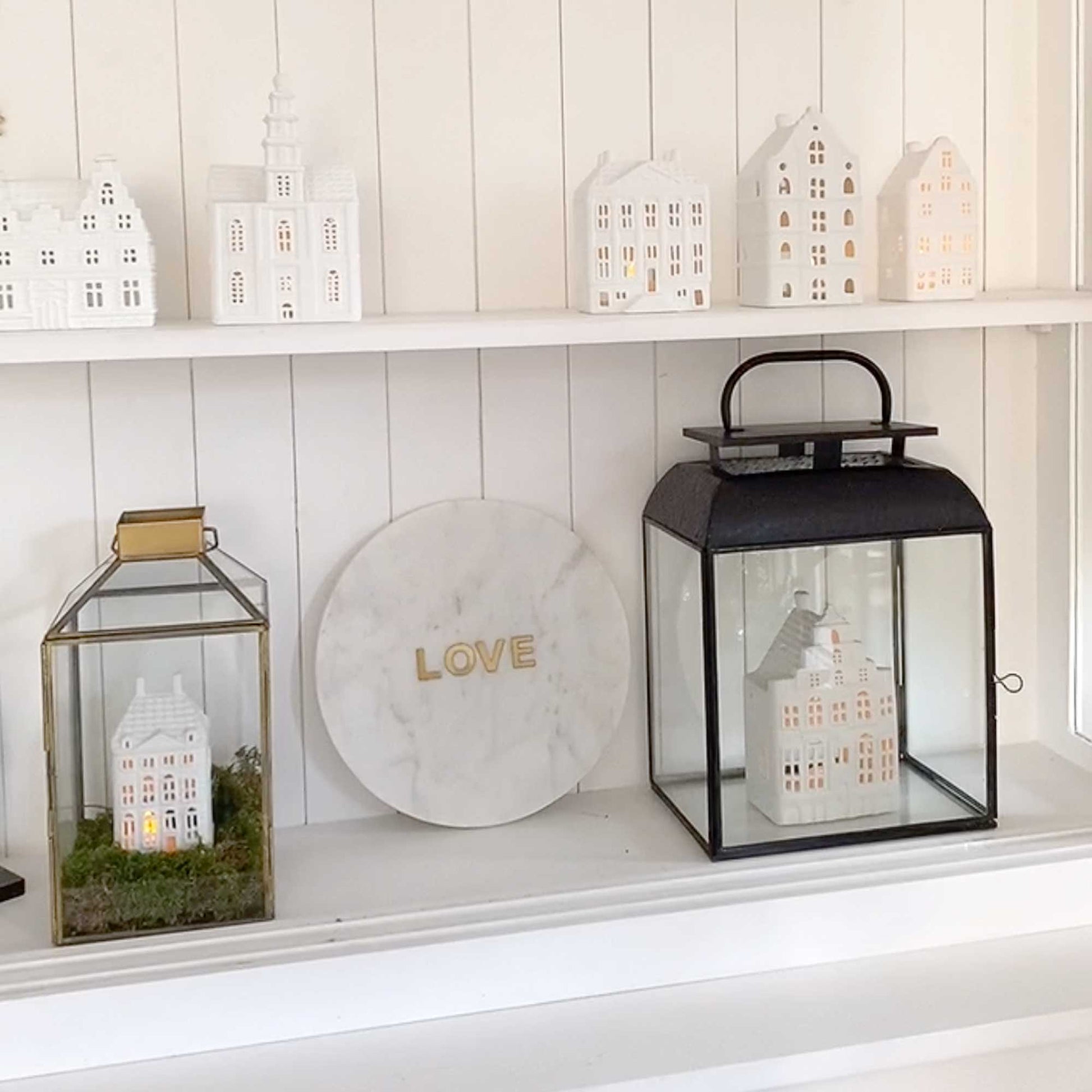 Laternen Vitrine Schaufenster für Wohndeko, Deko im Soulbirdee Onlineshop