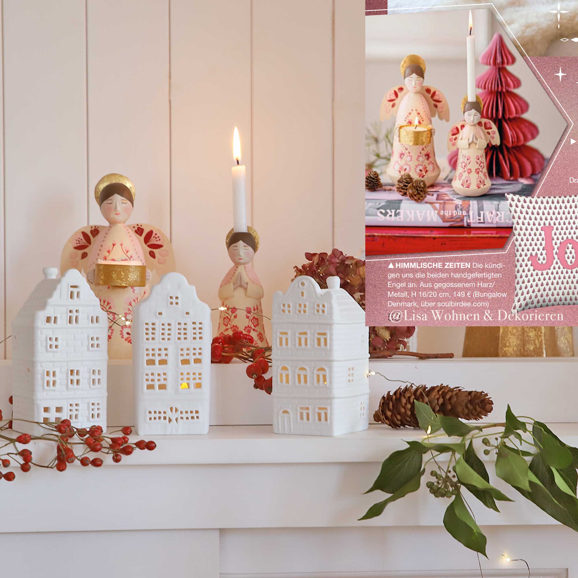 ⛰Deutsch G.W Kerzenhalter【Altes Gebäude】 ⛰Deutsch G.W Kerzenhalter【Altes Gebäude】