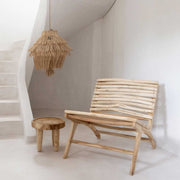 Loungestuhl aus Holz ♥ Boho Style ♥ Teak Holz, Ibiza Style ♥ Sitzmöbel aus Holz Möbel von Bazar Bizar ♥ Boho Sessel kaufen | Soulbirdee Onlineshop Lounge sessel Spa stuhl teak Holz strandhaus Bohostyle Stuhl Ibiza Lounge Sitzmöbel JAAM020N Bazar Bizar kaufen Boho Sessel Soulbirdee shop