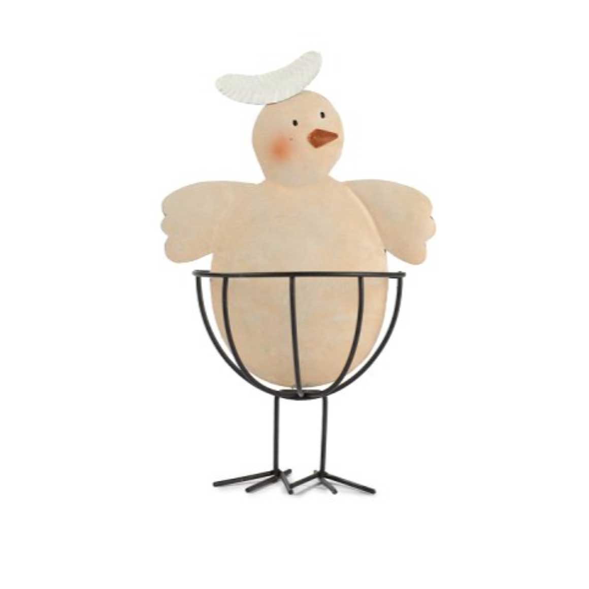 Ostertischdeko Küken mit Korb | Osterdeko | Osterkorb mal anders | Osterdeko kaufen | Landhaus Stil | Tischdeko | Osterdeko 2025 | Soulbirdee Onlineshop