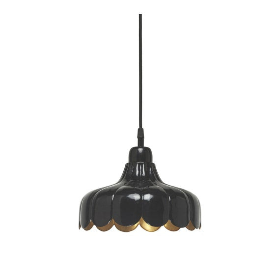 Pendelleuchte schwarz metall prhome soulbirdee