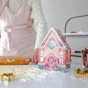 Plätzchendose Haus für selbst gebackene Plätzchen Geschenkidee Weihnachtszeit Weihnachten Dose für Weihnachtsplätzchen Soulbirdee Onlineshop Aufbewahrung Weihnachtsdeko Advent Soulbirdee Onlineshop