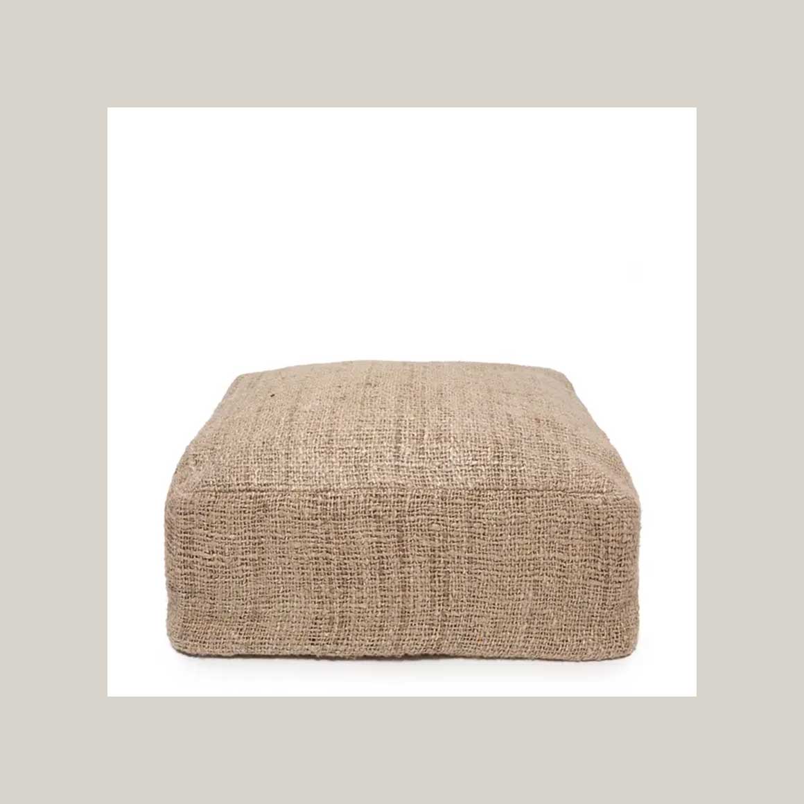 Pouf Beige orientalisch bali ibiza beachclub wohnzimmer soulbirdee