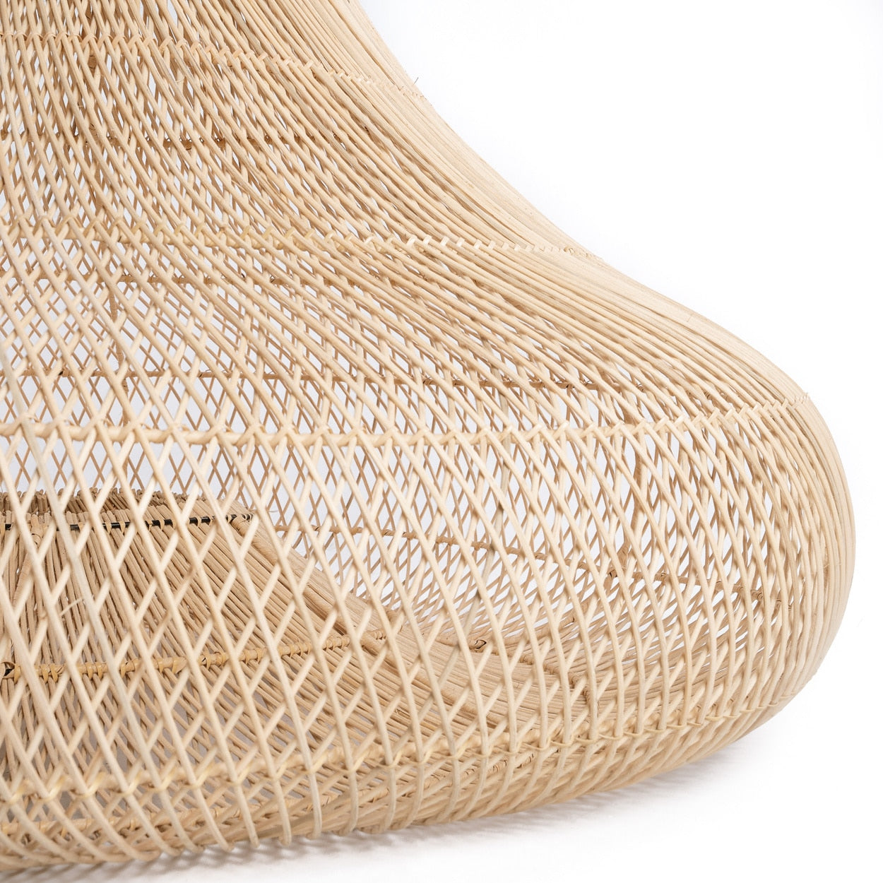 Detail Runde Rattan Deko Objekt Hotel Interior Deko Soulbirdee