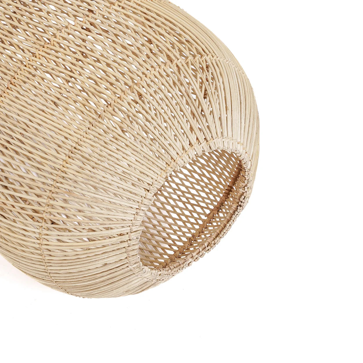 Rattan Lampenschirm Detail