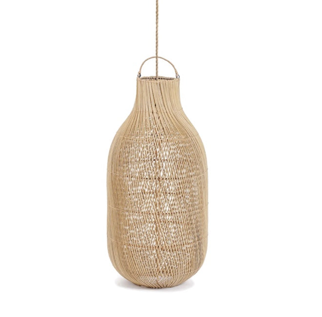 Rattan Lampenschirm Kendi L Ibiza Style Rattan Lampe Bazar Bizar Bodenlampe Wohnzimmerlampe Lampenschirm kaufen |Soulbirdee Lampenshop Bali