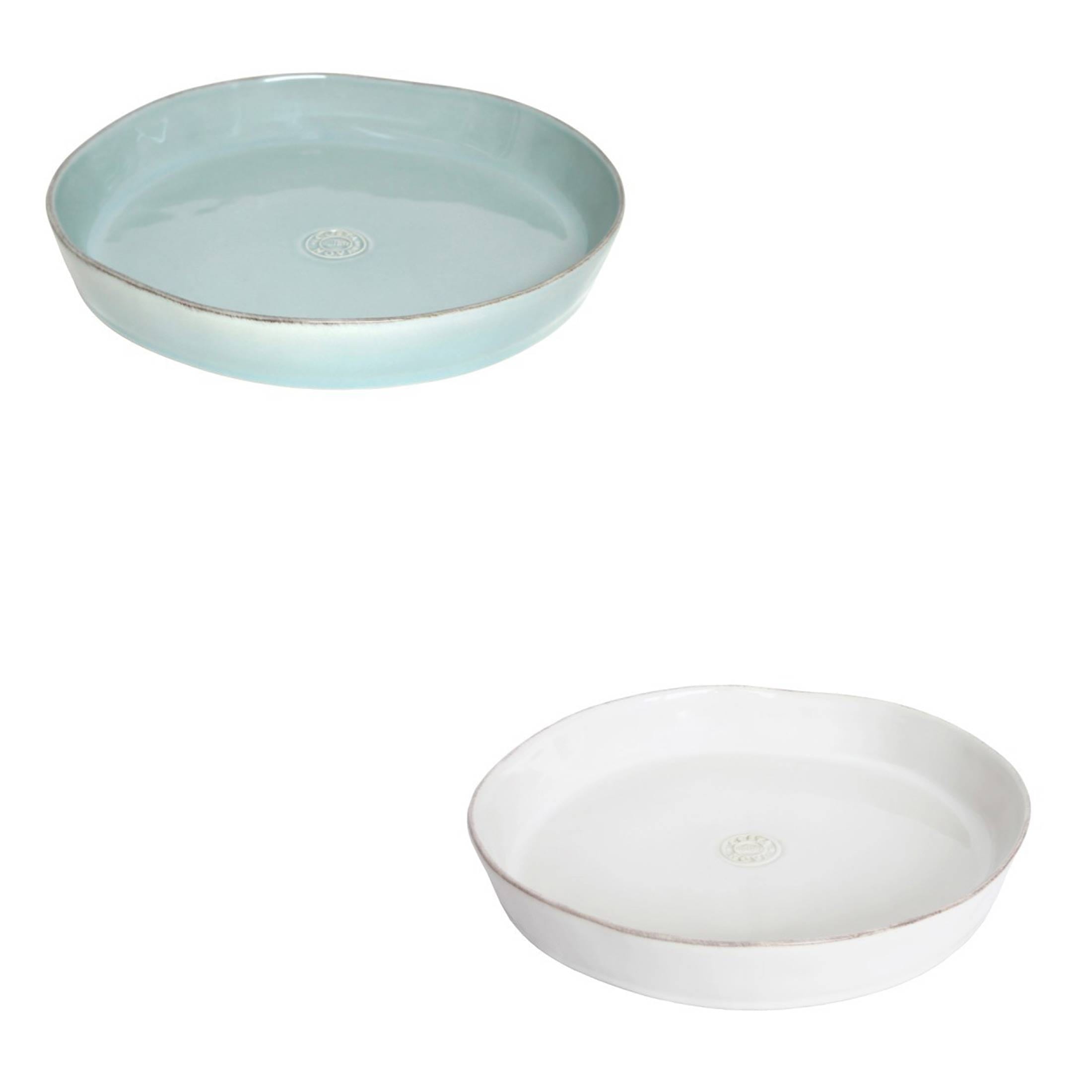 Runde Kuchenform ♥ Tarte-Form zum Backen & hübschen Servieren ♥ weisse Quiche-Form, Pie-Form für Ofen, Mikrowelle, Geschirrspüler ♥ Onlineshop