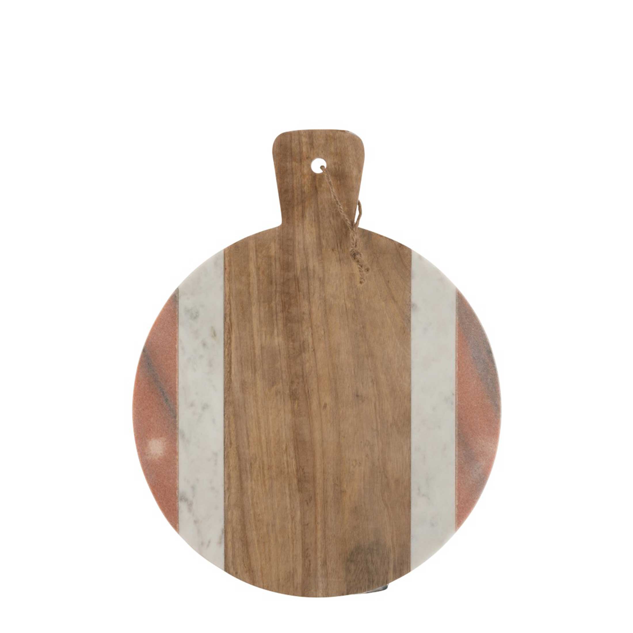 Rundes Servierbrett Holzbrett aus Marmor & Holz in der stylishen Materialkombination, Pizzabrett, Pizza ♥ Ein tolles Geschenk für jeden Hobbykoch und Fans besonderer Küchendeko, Servierbrett kaufen im Soulbirdee Onlineshop, schöne Tischdeko, Wanddeko, Küchendeko