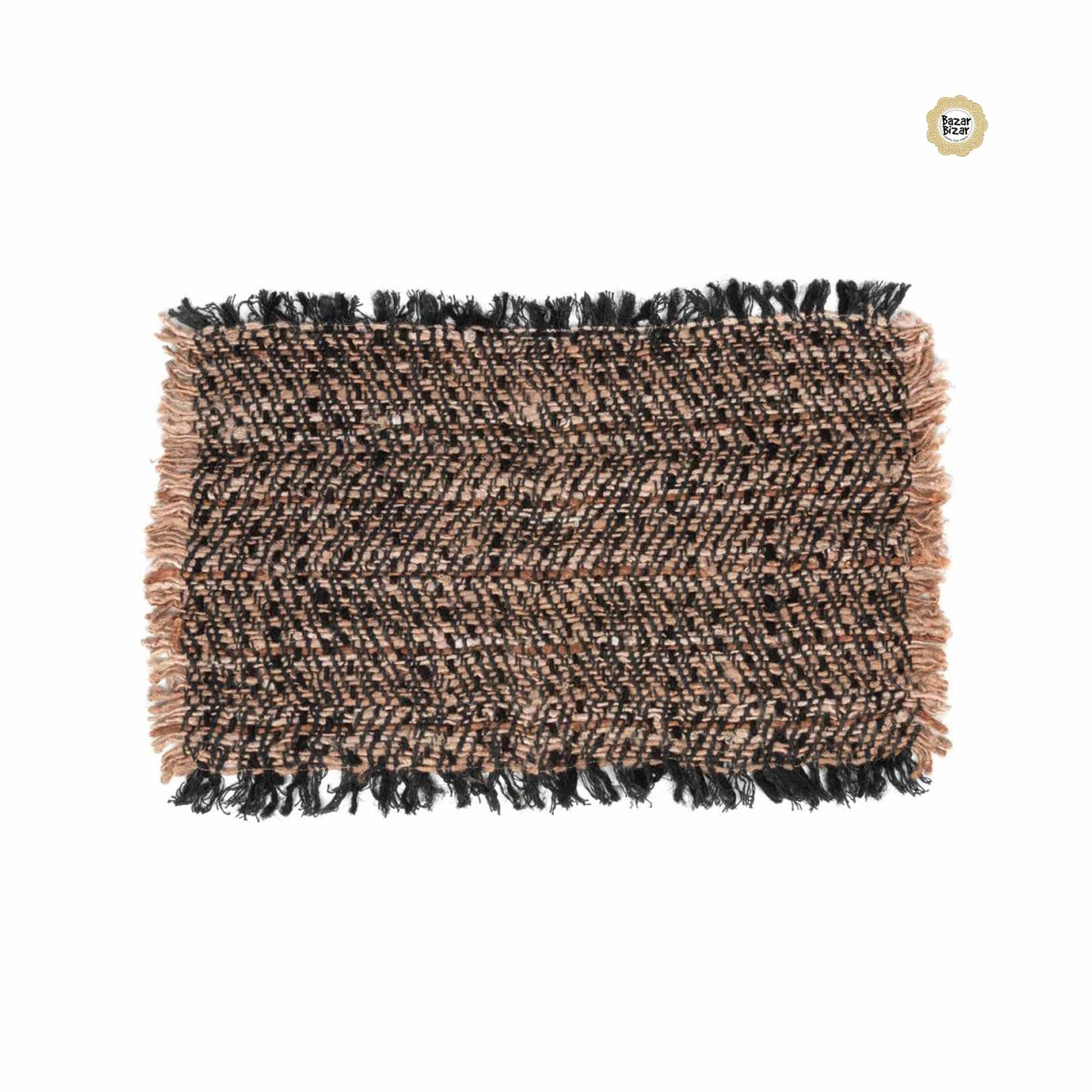 Schwarz-Kupfer The Oh My Gee Placemat von Bazar Bizar ♥ Boho Stil Tischsets