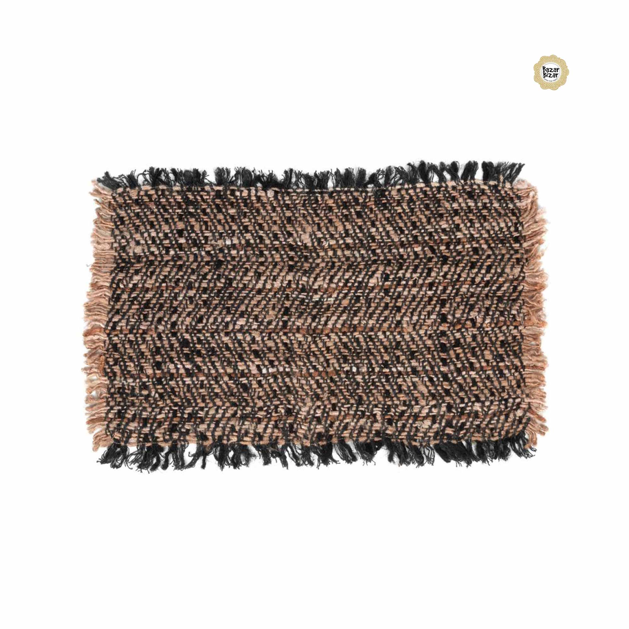 Schwarz-Kupfer The Oh My Gee Placemat von Bazar Bizar ♥ Boho Stil Tischsets