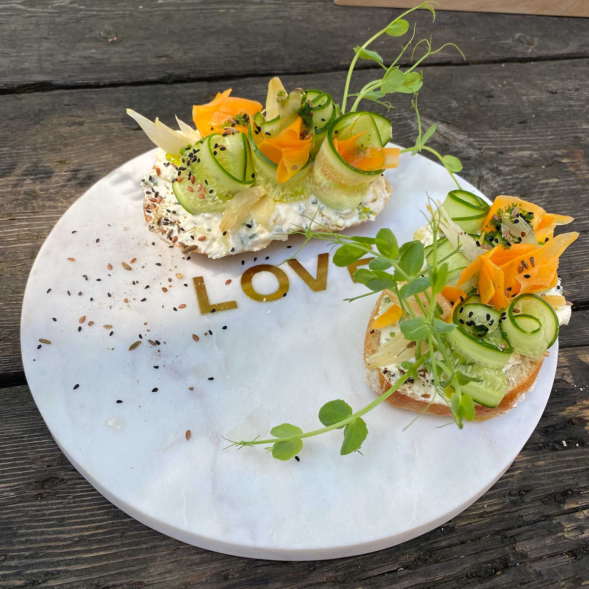 Marmor Tablett Servierbrett LOVE behome ♥ Boho ♥ Soulbirdee