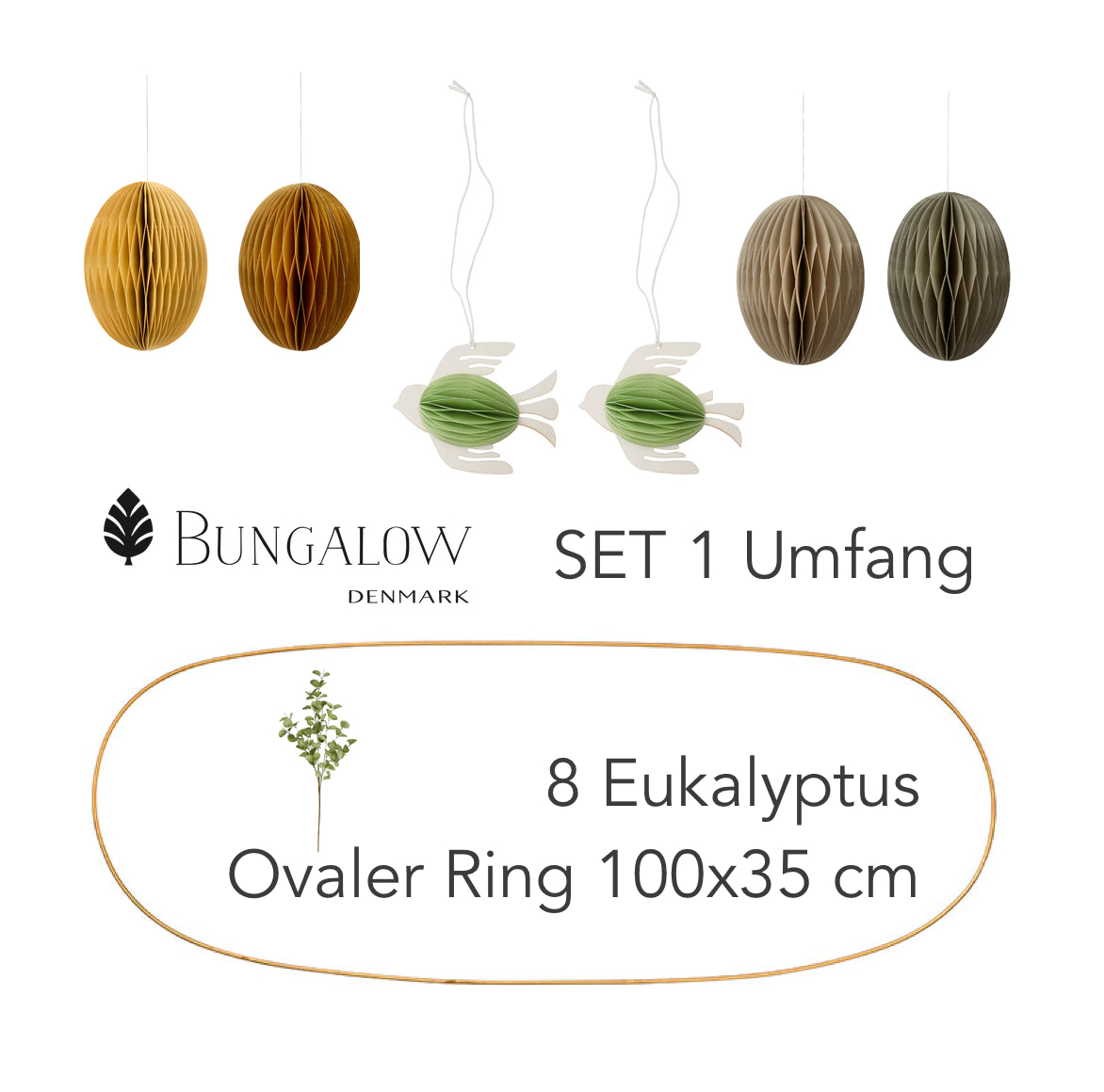 Osterdeko Set 1 L 2026 von Bungalow DK Deko bei Soulbirdee