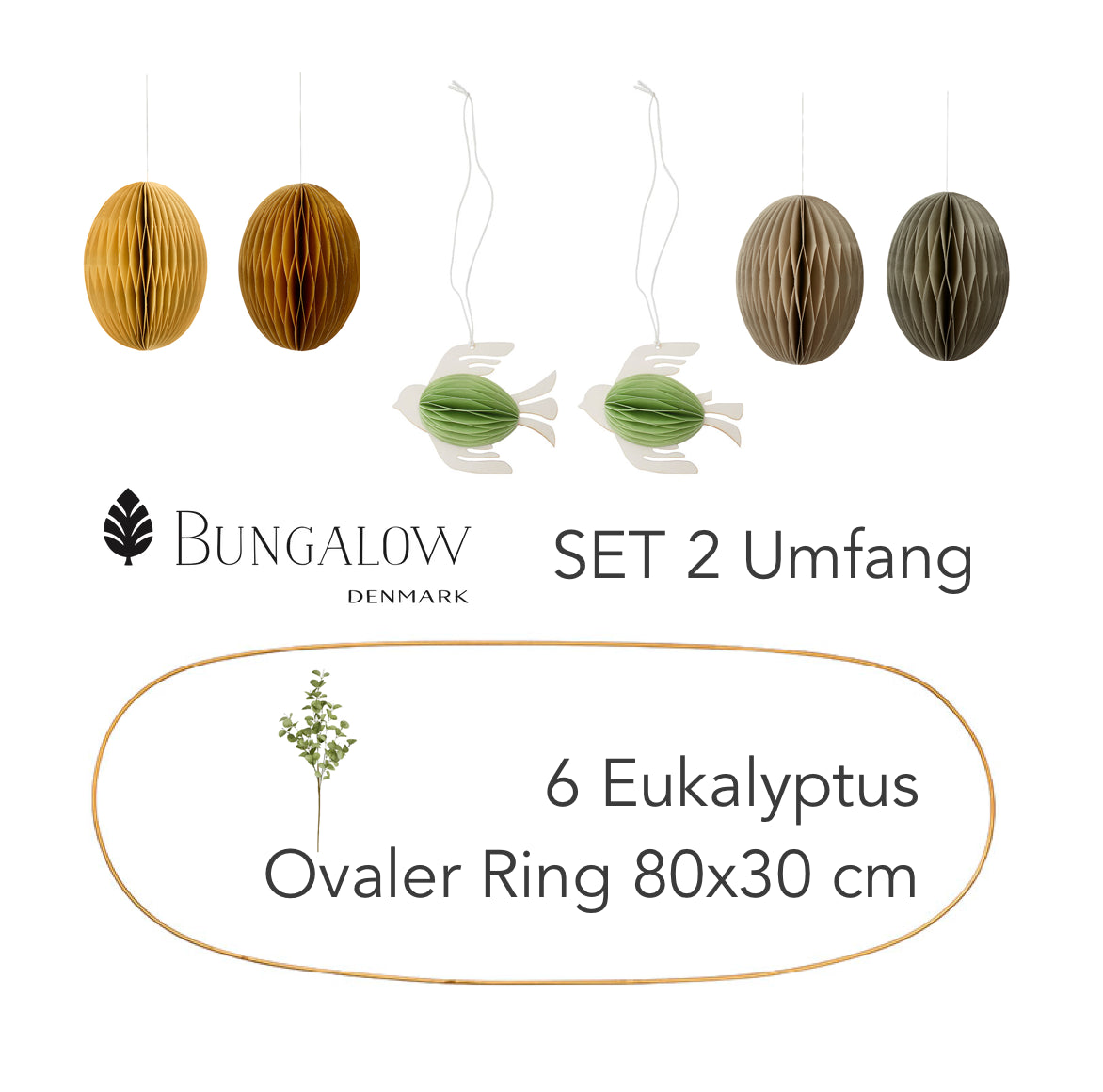 Osterdeko Set 2 S 2026 von Bungalow DK Deko bei Soulbirdee