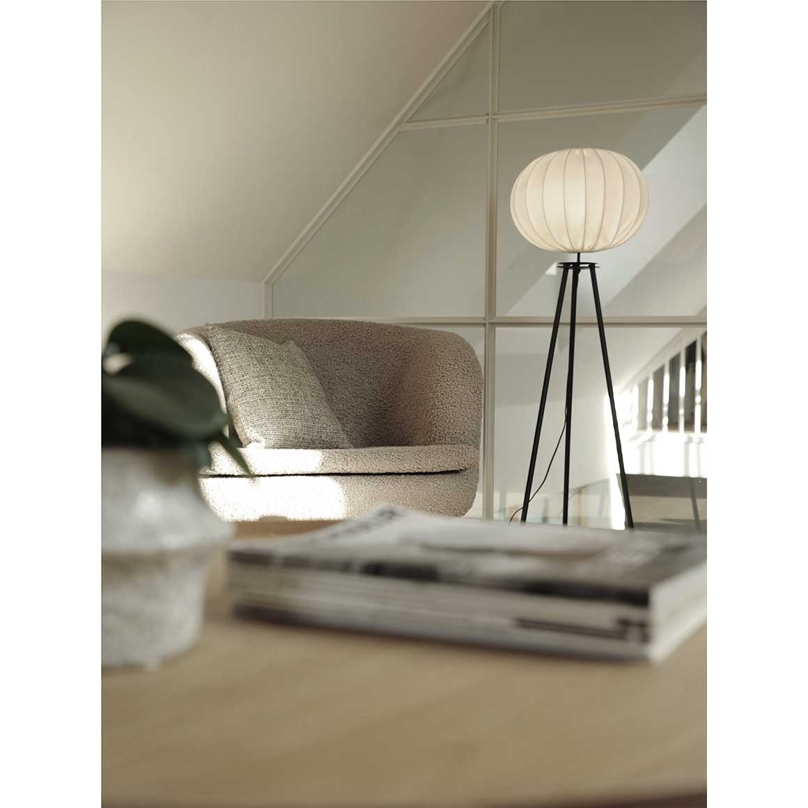 Stehlampe wohnzimmer boho lampe leuchte stehleuchte modern elegant drei beine tripod weiss schwarz soulbirdee onlineshop