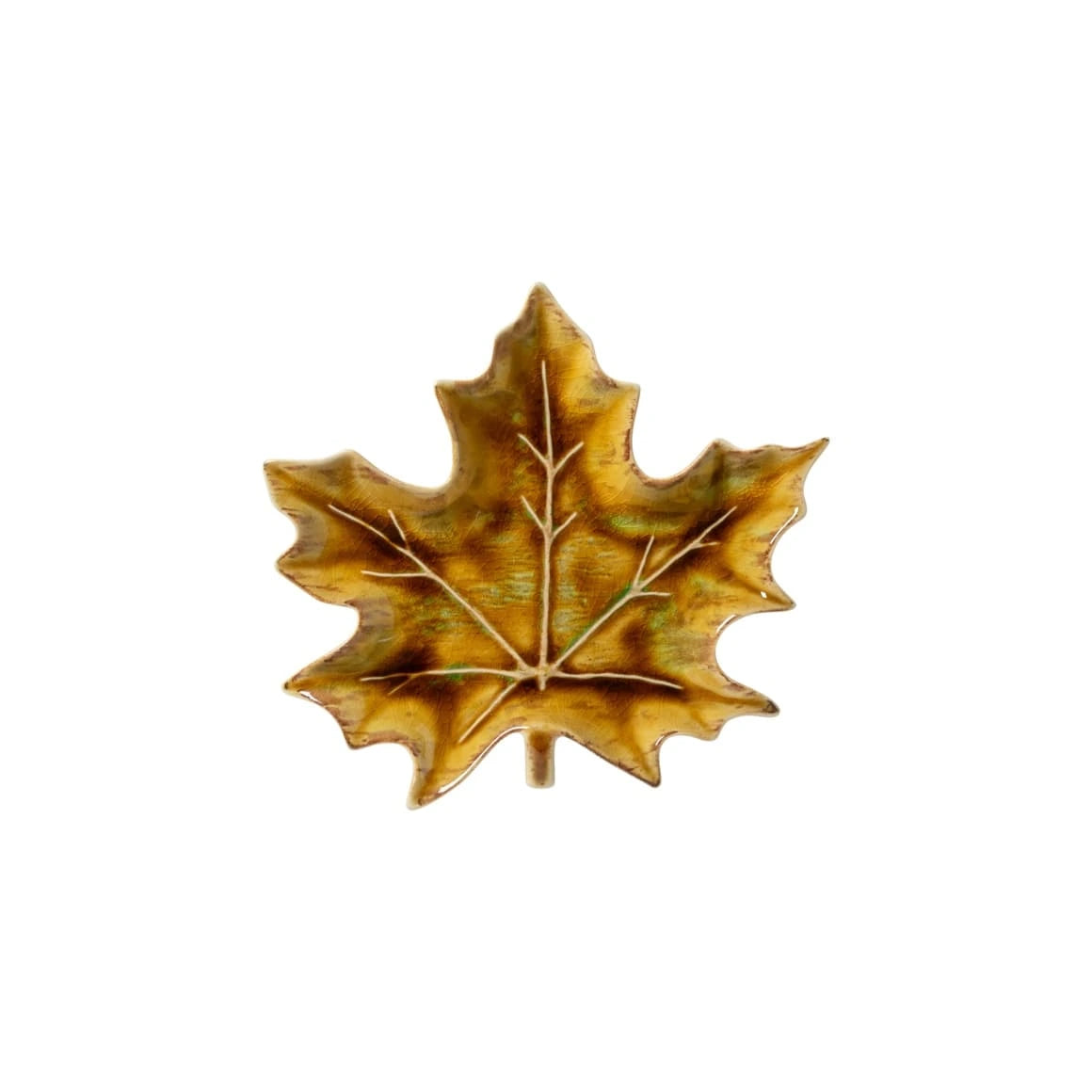 Ahornblatt Teller Harvest Yellow aus Feinsteinzeug von Costa Nova als Herbstgeschirr
