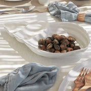 Weiße Muschel Schale Teller Geschirr Snackschale Schüssel Geschirr Porzellan MRD402 ♥ Entdecke Boho Geschirr im Soulbirdee Onlineshop ♥ Tischdeko, Weiße Muschel esstischdeko Schale Snackschale Schüssel Geschirr Porzellan MRD402 Geschirr mediterran maritim Soulbirdee