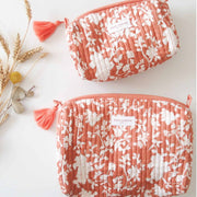 Kosmetiktasche im Block Print "Nidhi"