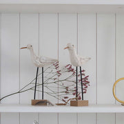 Vögel Holzfiguren ♥ Moderne, maritime Deko im Landhaus Deko Stil ♥ Liebenswerte Dekofiguren kaufen ♥ Soulbirdee Onlineshop für Deko & Interior