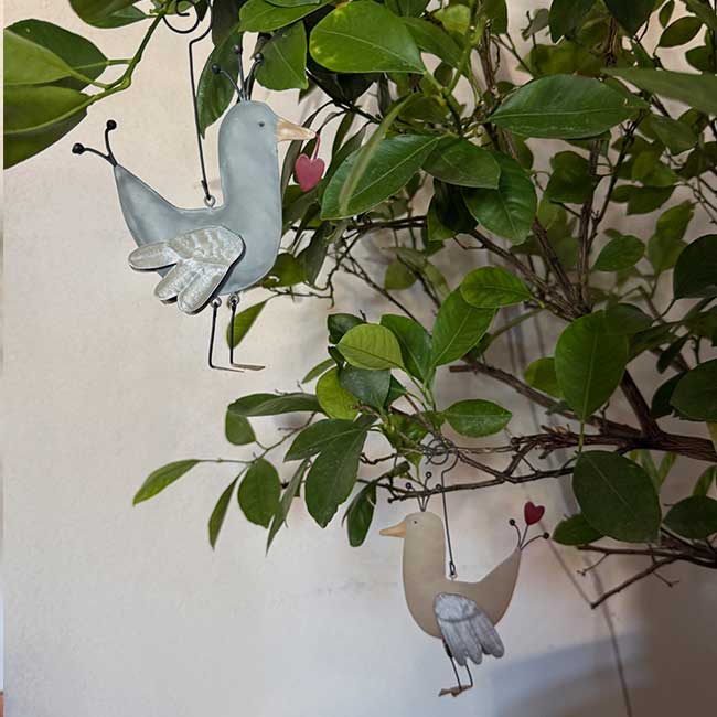 Vogel deko anhänger osterdeko soulbirdee onlineshop