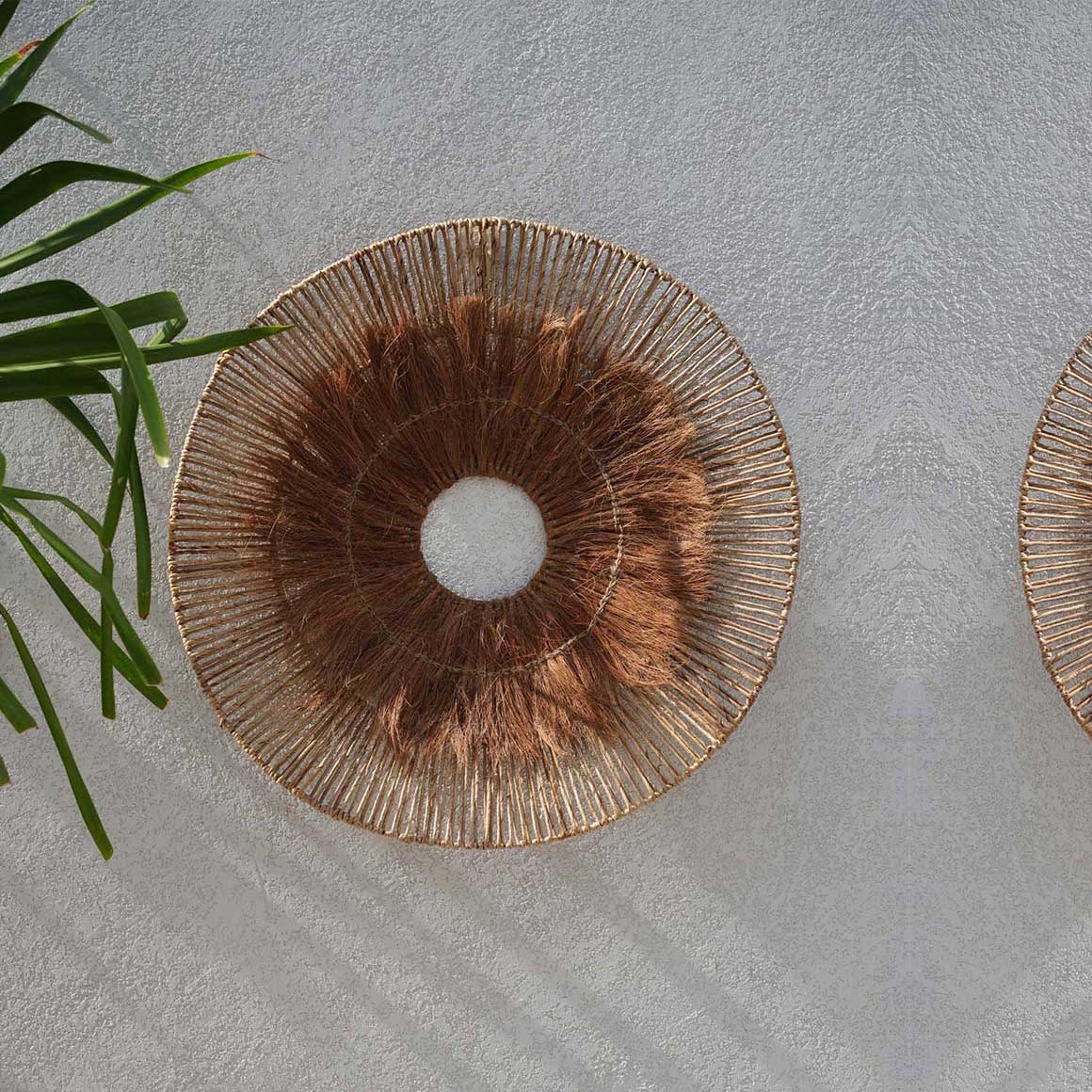 Wanddeko schlafzimmer Boutique Hotel Club Restaurant Boho Style groß Ibiza Stil rund Deko Wand Soulbirdee Onlineshop