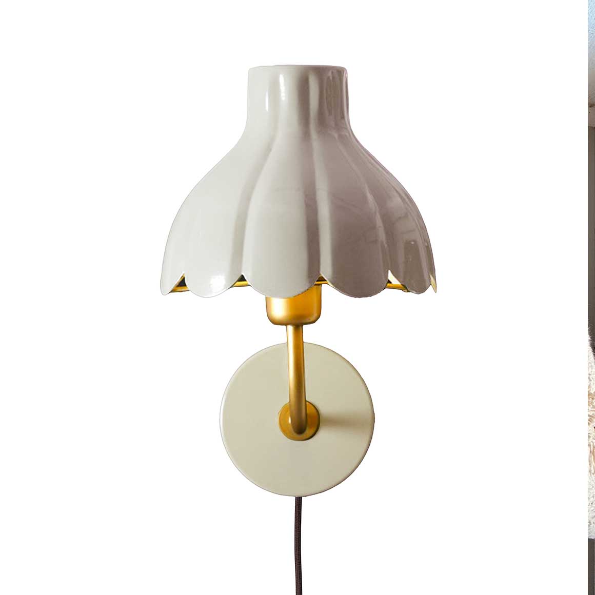 Wandlampe Schlafzimmer Lampe Wand Beige Landhausstil soulbirdee onlineshop