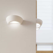 Wandlampe Flur Runde Wandleuchte für Innen weiße Wandlampe Flur Lampe aus Keramik in Polen hergestellt, TOP Qualität Soulbirdee Lampenshop
