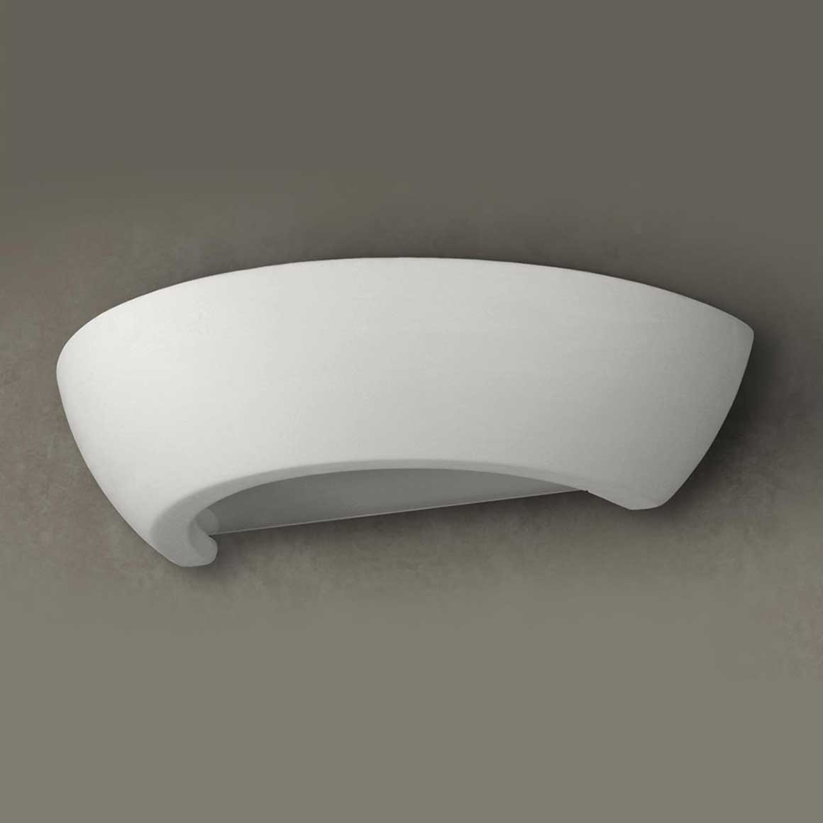 Wandlampe Flur Lsmpe für Wand Montage Runde Wandleuchte für Innen weiße Wandlampe Flur Lampe aus Keramik in Polen hergestellt, TOP Qualität Soulbirdee Lampenshop
