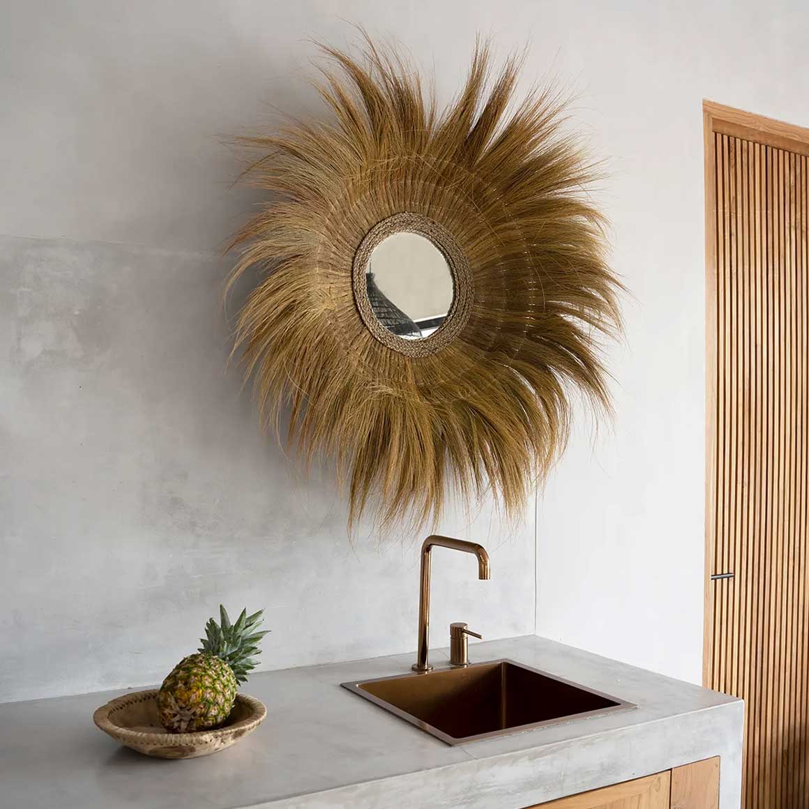 Wandspiegel sunken Forest, Wandspiegel Spiegel Außergewöhnliche Wandspiegel, Boho Spiegel, Spiegel kaufen, Wandspiegel gross | Wandspiegel rund | Soulbirdee Onlineshop