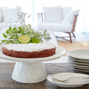 Soulbirdee Onlineshop Ostern Osterdeko Dekoration modern Ideen Skandinavisch Weiße Kuchenplatte Fuß Logo Branding Tortenständer Steinzeug Portugal