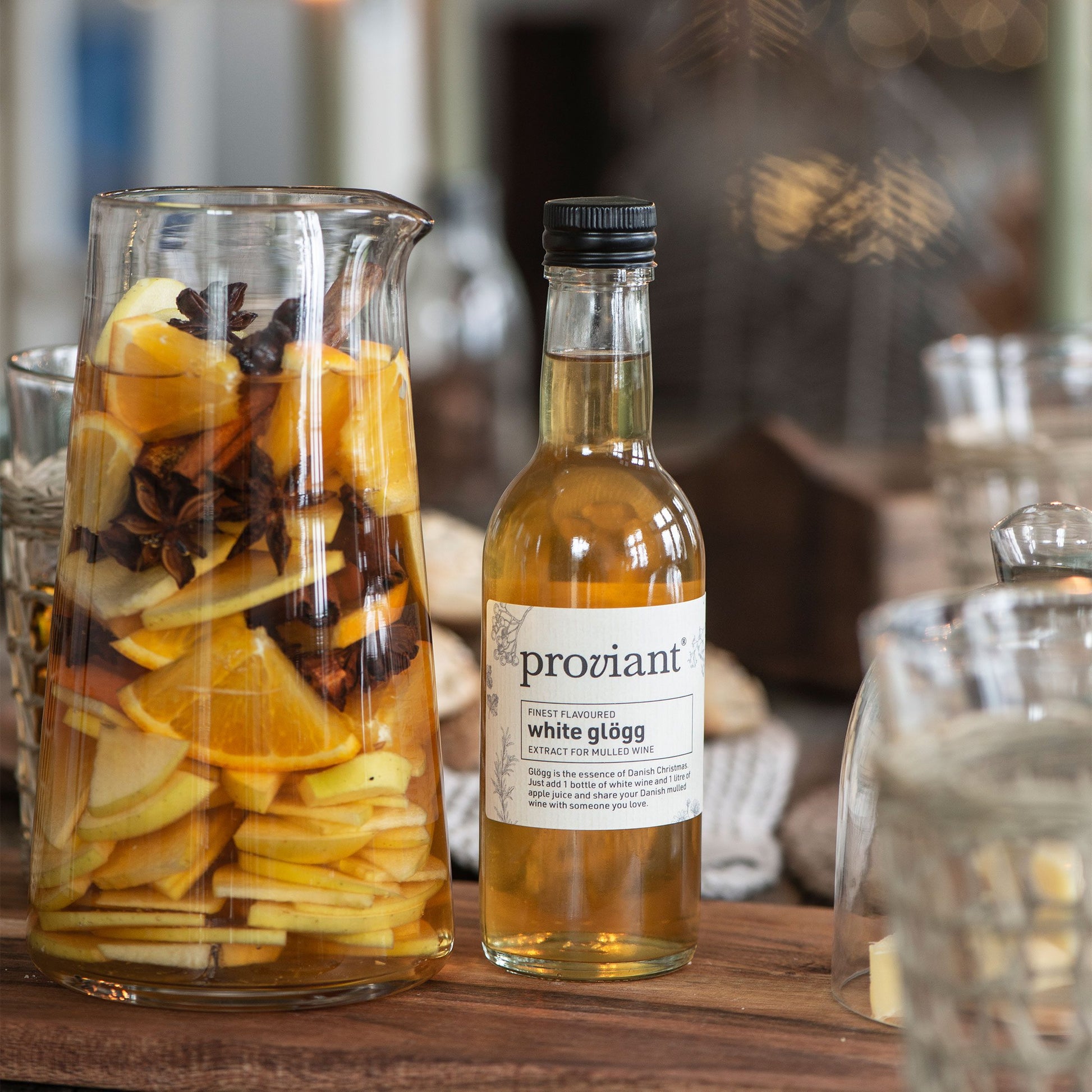 Weißer Glögg für die Zubereitung von Glühwein. Glühweingewürz als Geschenk an Weihnachten von IB Laursen online kaufen