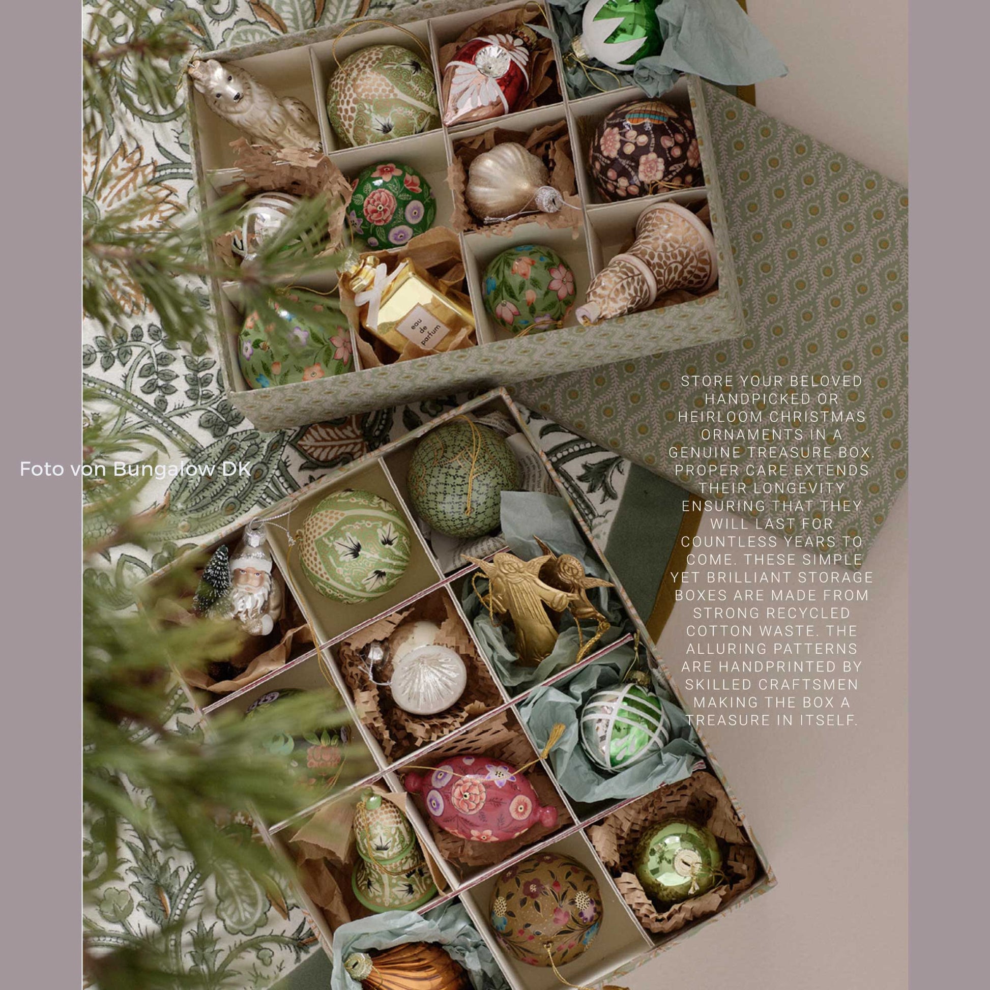 Christbaumkugel Anhänger ☆ Weihnachtsdeko Bungalow DK ★ Baumschmuck Xmas Deko ☆ Soulbirdee Online Shop