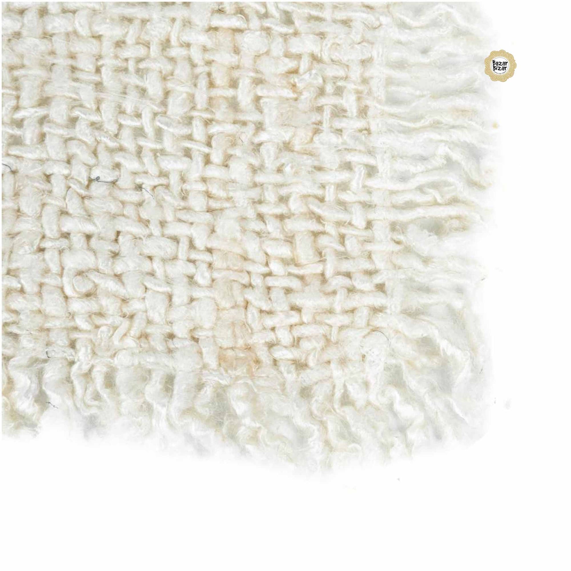White Placemat von Bazar Bizar ♥ Boho Stil Tischsets oder Platzdecken die besonders sind ♥ Tischdekoration bei Soulbirdee Onlineshop