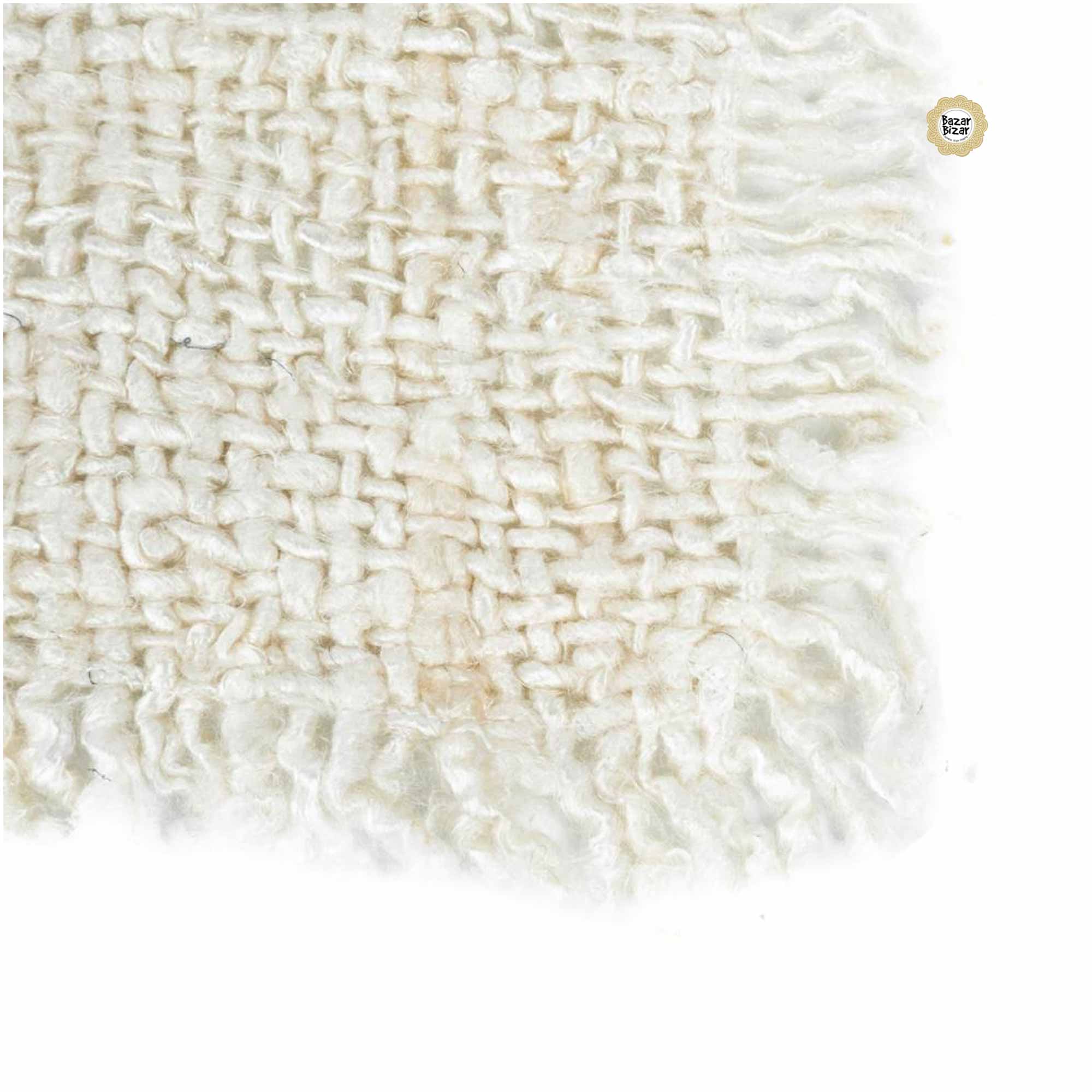 White Placemat von Bazar Bizar ♥ Boho Stil Tischsets oder Platzdecken die besonders sind ♥ Tischdekoration bei Soulbirdee Onlineshop
