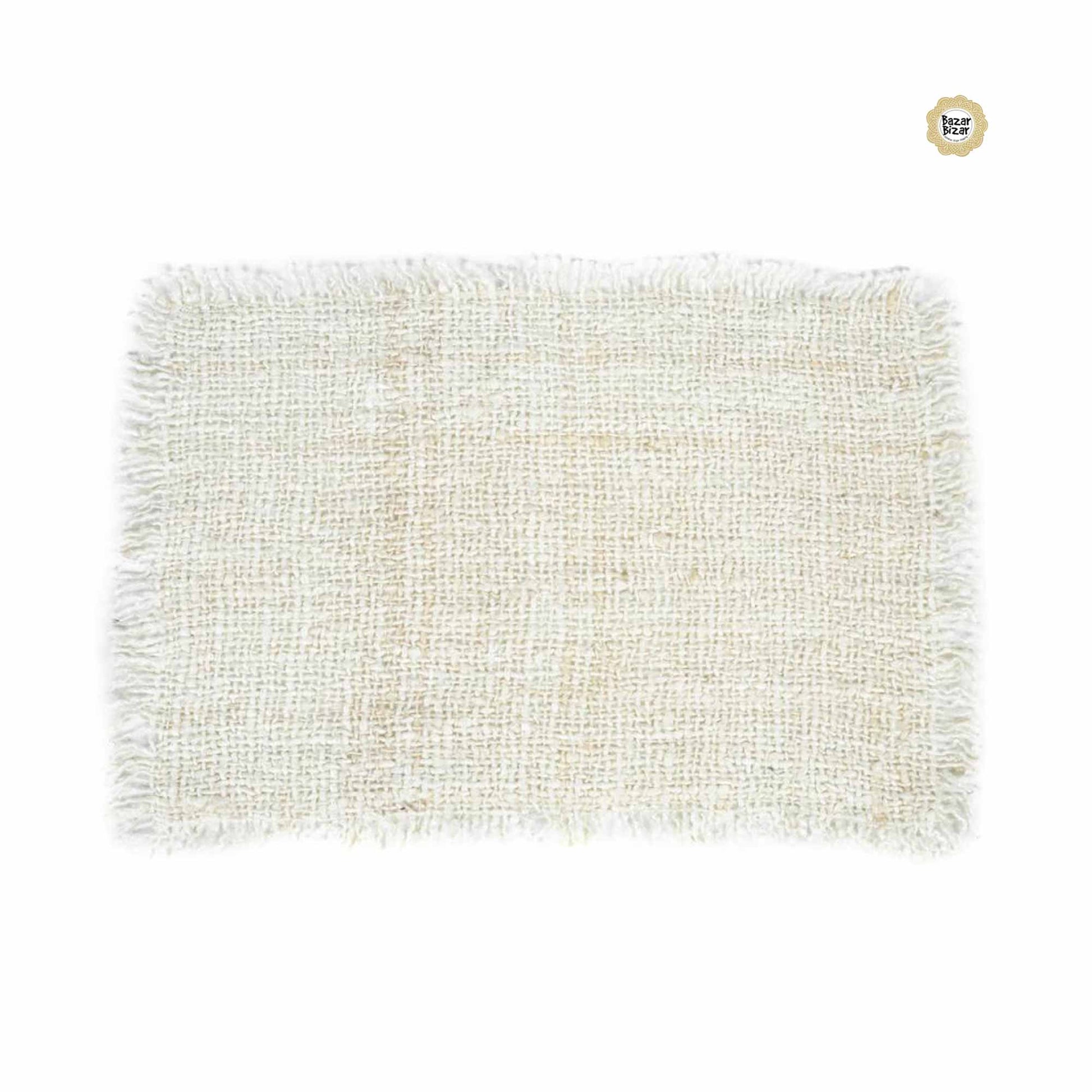 Weiss Tischet Placemat von Bazar Bizar ♥ Boho Stil Tischsets oder Platzdecken die besonders sind ♥ Tischdekoration bei Soulbirdee Onlineshop