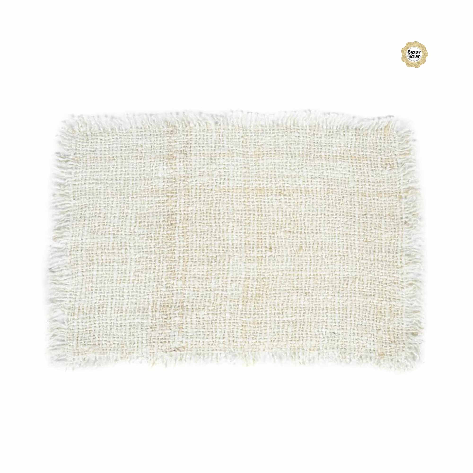 Weiss Tischet Placemat von Bazar Bizar ♥ Boho Stil Tischsets oder Platzdecken die besonders sind ♥ Tischdekoration bei Soulbirdee Onlineshop