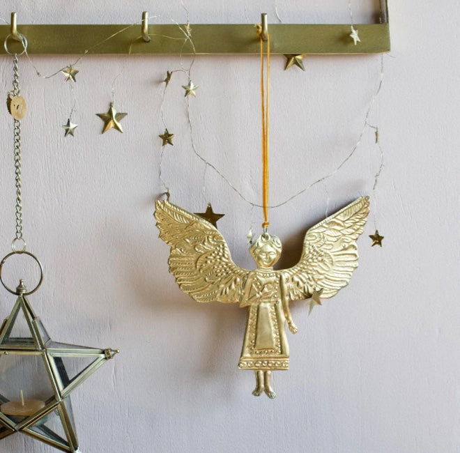Weldaad engel ornament gold deko soulbirdee onlineshop