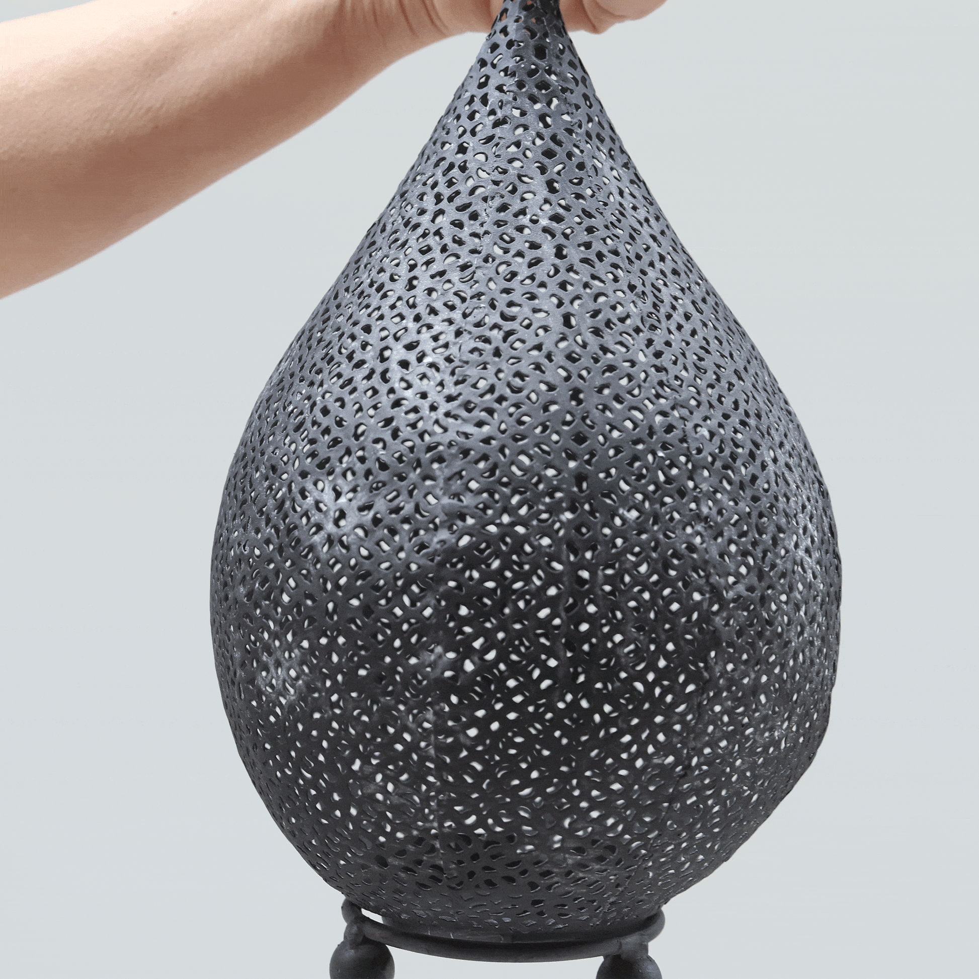 Windlicht schwarz orientalisch